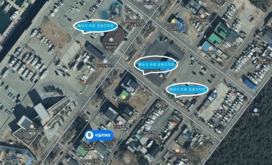 주차장 안내 지도